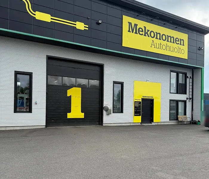 Mekonomen kolmenkulma ulkoa